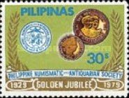 Emblem and coins