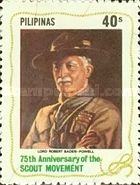 Robert Baden-Powell (1857-1941), founder of scouting
