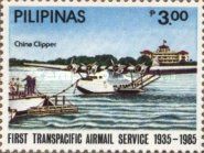China Clipper floating in harbour