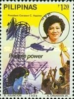Pres. Aquino, Radio Antenna Helicopter & People