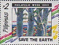 Philatelic Week 1993 - Save the Earth