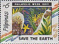 Philatelic Week 1993 - Save the Earth