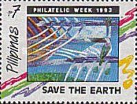 Philatelic Week 1993 - Save the Earth