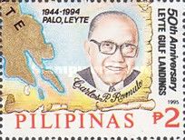 Leyte Gulf Landings - Carlos P. Romulo