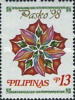 Star of floral elements