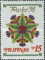 Star of floral elements