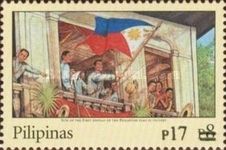 17p  on 8p  Declaration of First Independence