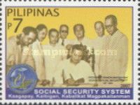 Signing of SSS Law, RA 1161