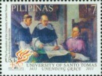 "The Foundation of the University of Santo Tomas" Painting 