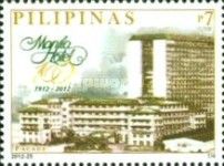 Facade of Manila Hotel