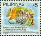 Pearlscale Butterflyfish (Chaetodon xanthurus)