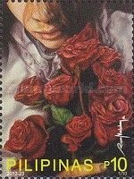 Red Flowers by Ann Catherine Malubay