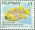 Pinecone Fish (Monocentris japonica)