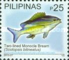 Two-lined Monocle Bream (Scolopsis bilineata)