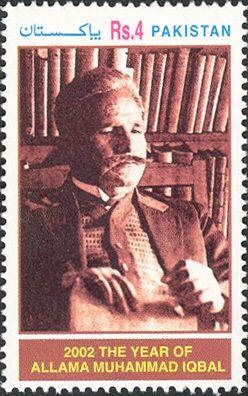 Portrait of Allama Iqbal