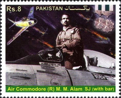 Recipient of Sitara - E- Jurat Air Commodore ® M. M Alam SJ