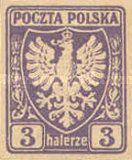 Polish Eagle on Heraldic Shield