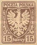 Polish Eagle on Heraldic Shield