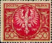 Eagle on a Large Baroque Shield