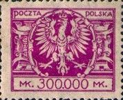 Eagle on a Large Baroque Shield