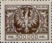 Eagle on a Large Baroque Shield