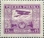 Airplane over Warsaw
