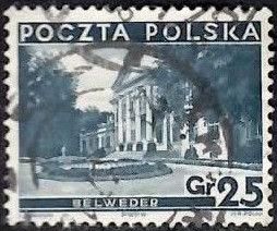 Belvedere Palace in Warsaw