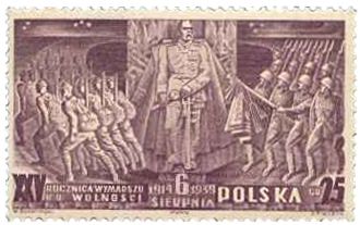 Pilsudski with the Polish legion