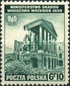 Polish Ministry of Finance Ruins, Warsaw