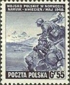 Polish soldiers in Narvik
