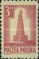 Tadeusz Kosciuszko Monument in Łódź, Perf. 9