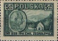 Emil Zegadlowicz and his birthplace in Bielsk, Perf. 11
