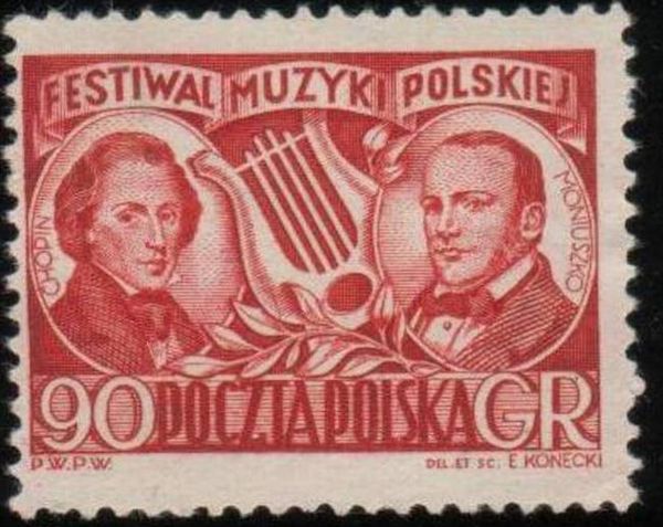 Frederic Chopin and Stanislaw Moniuszko