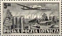 Ilyushin II-12 flying over Nowa Huta