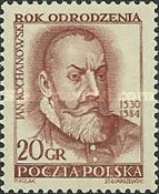 Jan Kochanowski - Perf 11¾ x 11½