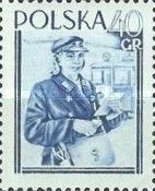 Woman letter carrier