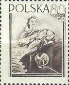 Woman tractor driver