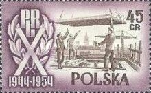 Building houses in Warsaw