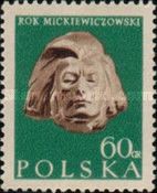 Head of Adam Mickiewicz by Xawery Dunikowski