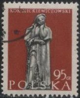 Mickiewicz monument in Poznan