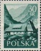 Mountain hut in the Valley of the Five Lakes