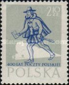 Medieval Postman and Train