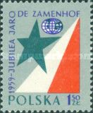 Star, globe and flag