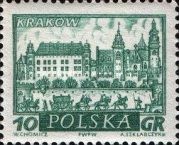 Cracow - Perf 12¾ x 12½
