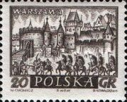 Warsaw - Perf 12¾ x 12½