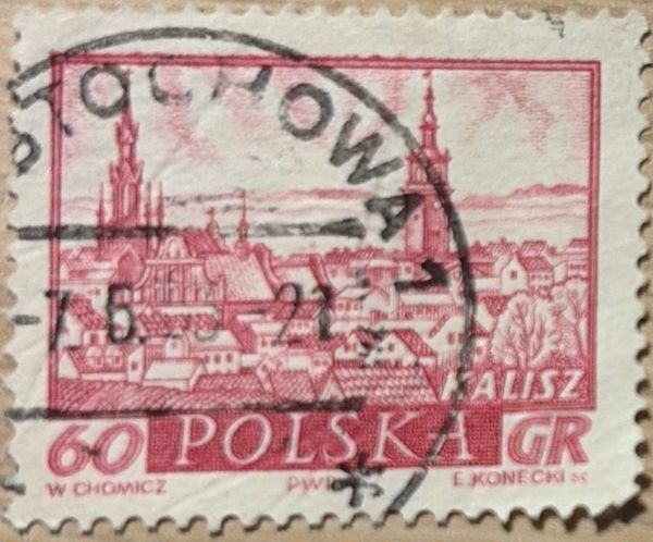 Kalisz - Perf 12¾ x 12½