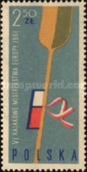 Paddle, Polish flag and "E"