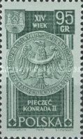 Seal of Conrad II and Silesian eagle
