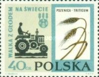 Tractor and Wheat
