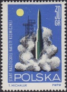 Launching of Russian Rocket